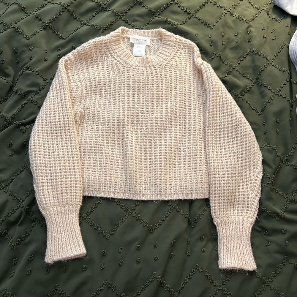 Missing You Already Cream Mohair Sweater - Picture 2 of 4